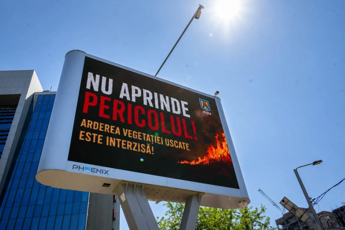 IGSU lansează campania „Nu aprinde pericolul!”. Arderea vegetației uscate este interzisă și se sancționează cu amenzi de până la 100.000 de lei