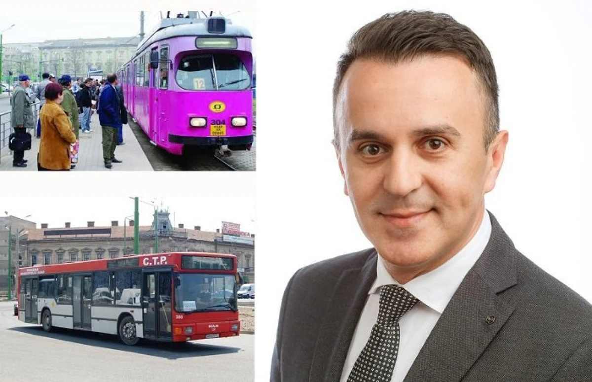 Ilie Cheşa: ”PNL Arad aplică o nouă pedeapsă arădenilor, majorând cu 50 % tarifele pentru transportul în comun”                      .