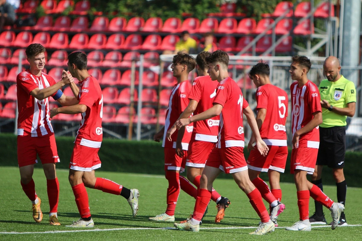 Imbold pentru meciul echipelor mari: UTA a făcut scor cu CFR Cluj, în Liga de Tineret!