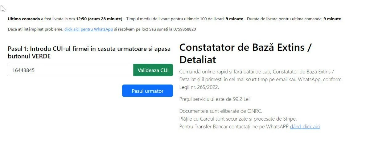 Importanța unui certificat constatator online în afaceri