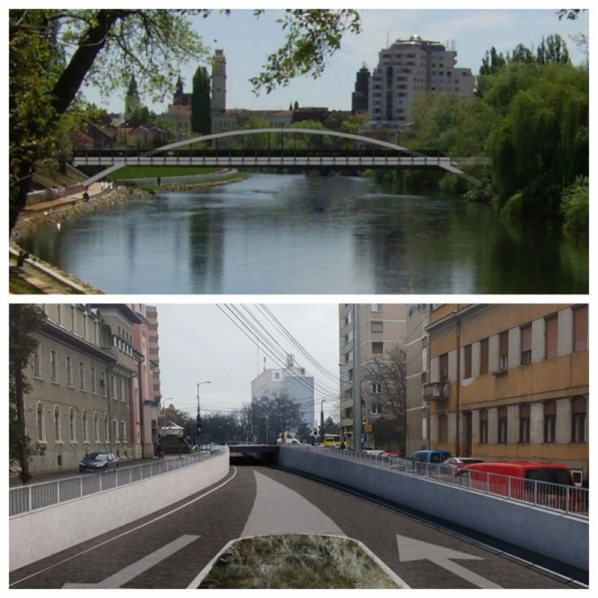 În Oradea se construiesc pasaje și poduri, în Arad se face doar politică
