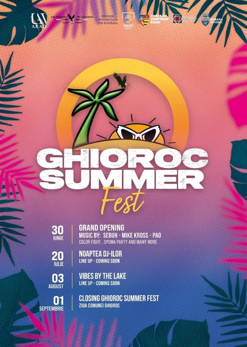 În weekend începe Ghioroc Summer Fest 2024