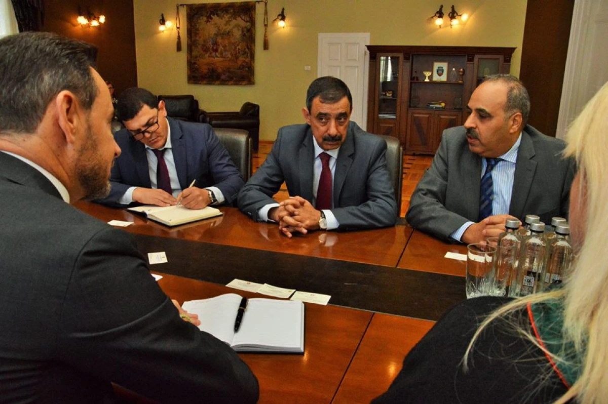 Înalt oficial al Palestinei, în vizită la Arad