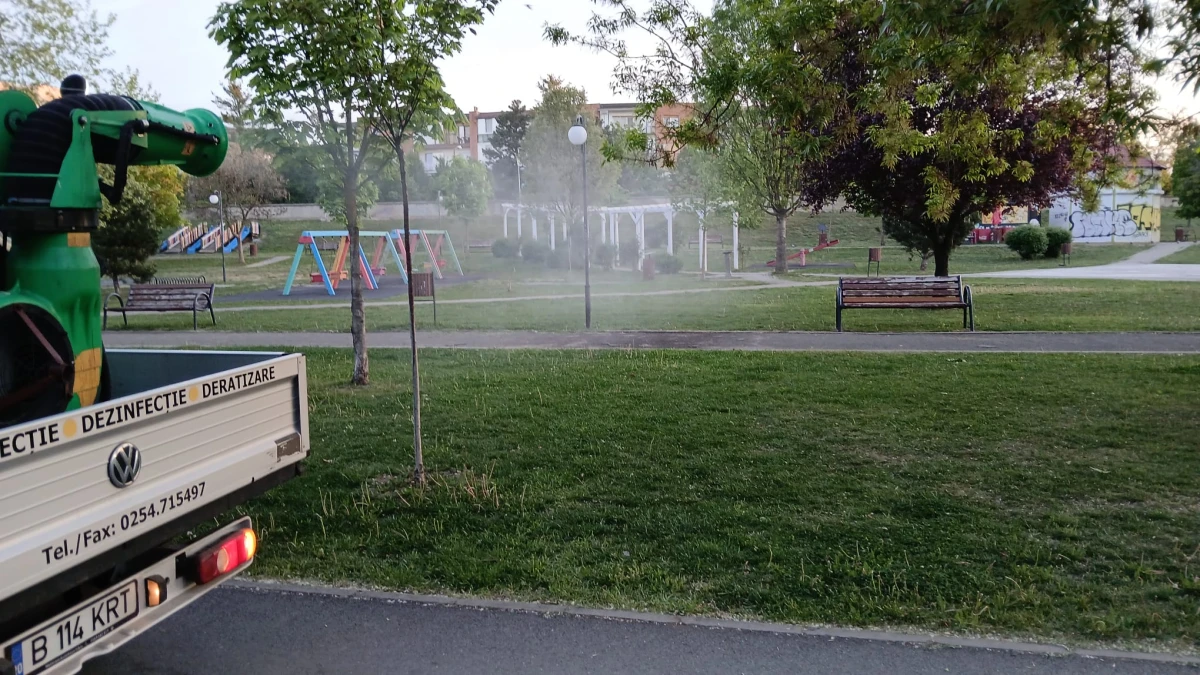  Încă o acțiune de dezinsecție în municipiul Arad