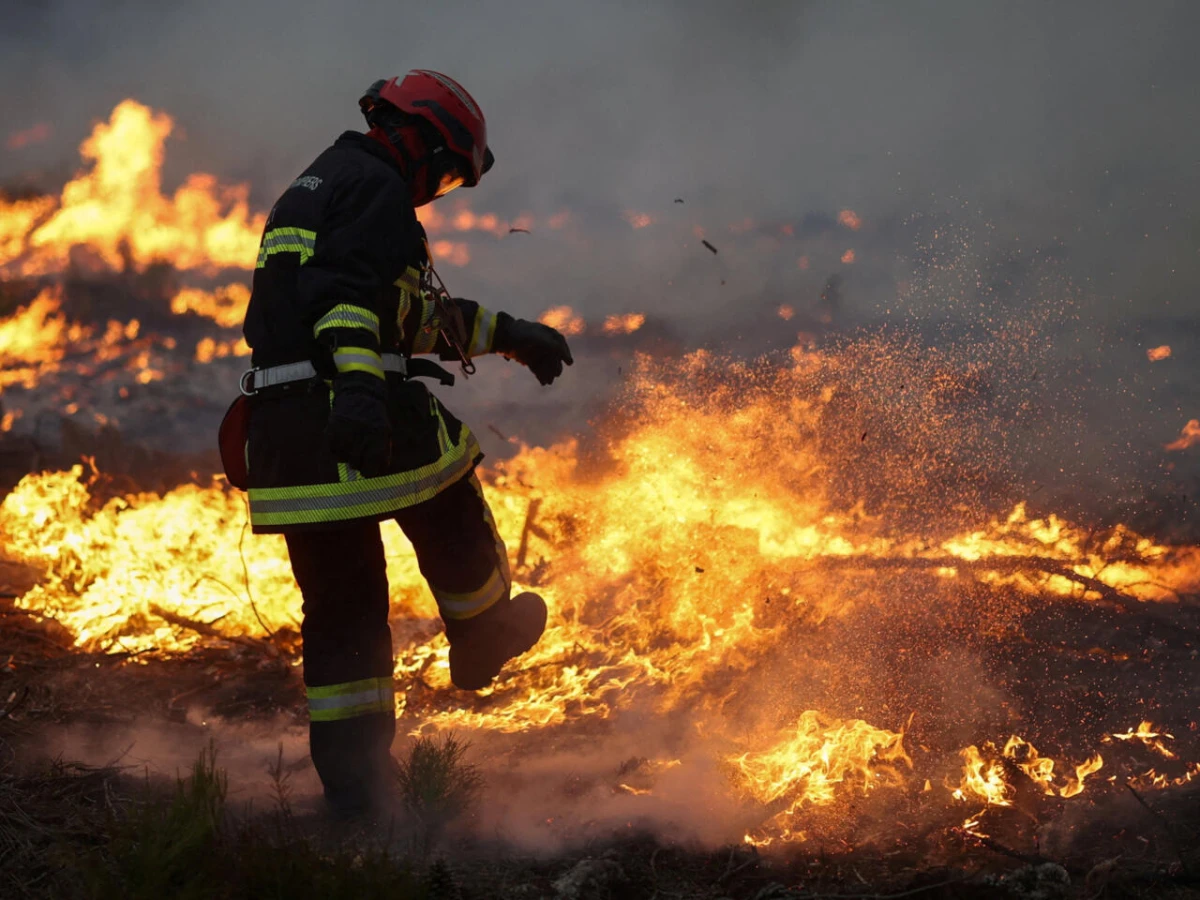 Incendiile din Franța se apropie de Bordeaux. 220.000 de oameni au fost evacuați