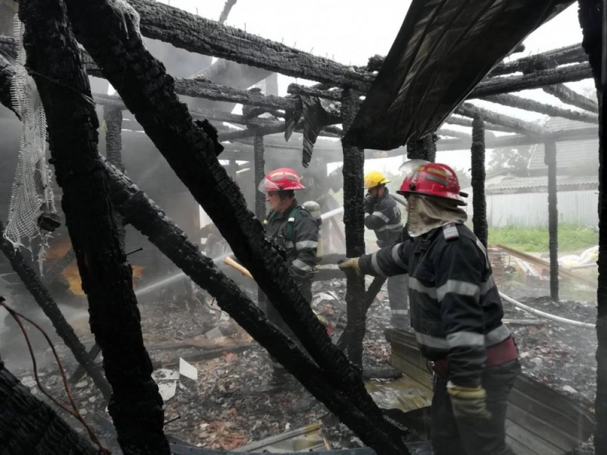Incendiu la Căminul de bătrâni din Pâncota