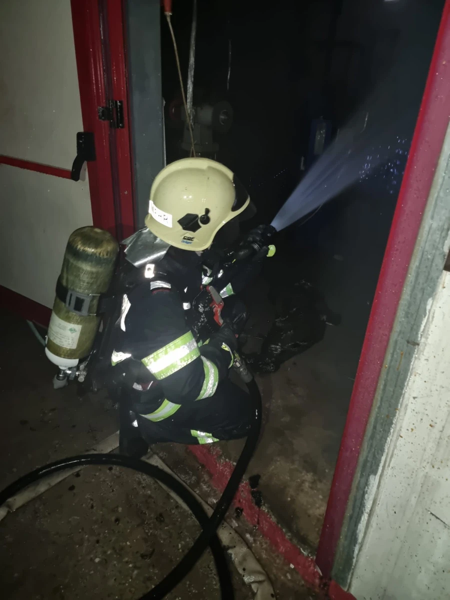Incendiu la o fabrică din Sebiș
