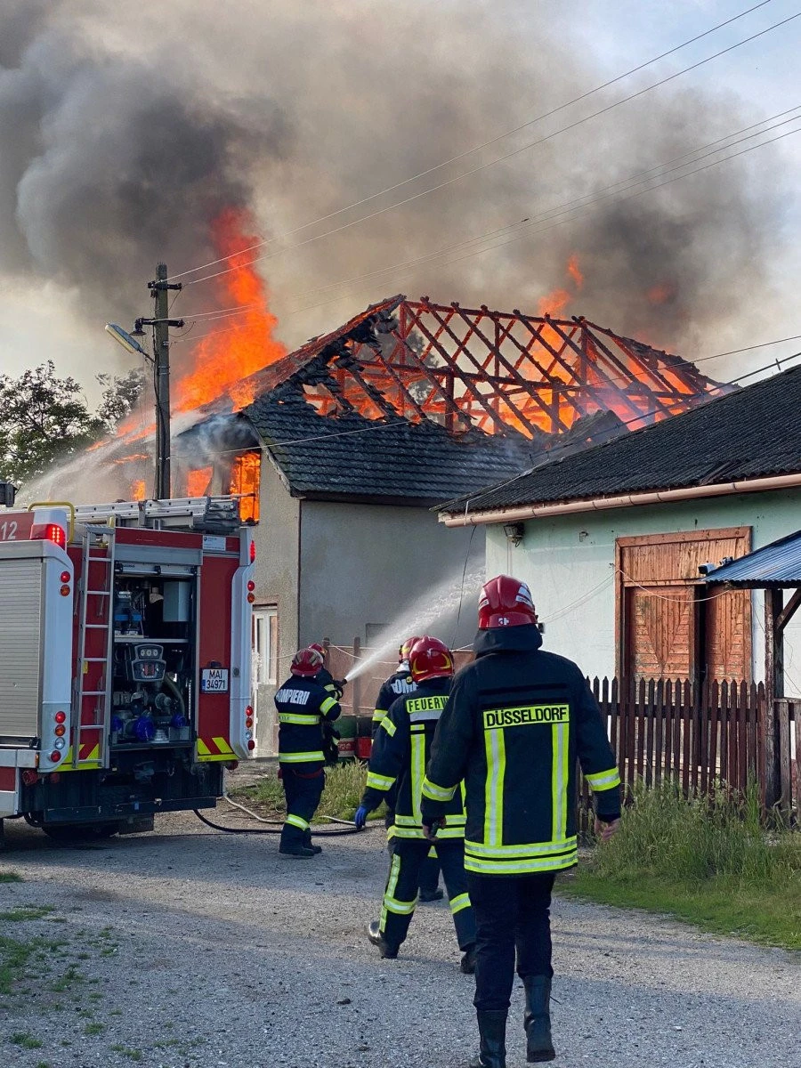 Incendiu la un motel din Socodor