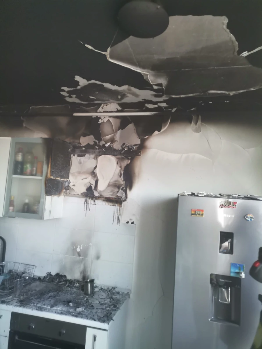 Incendiu la Via Romana