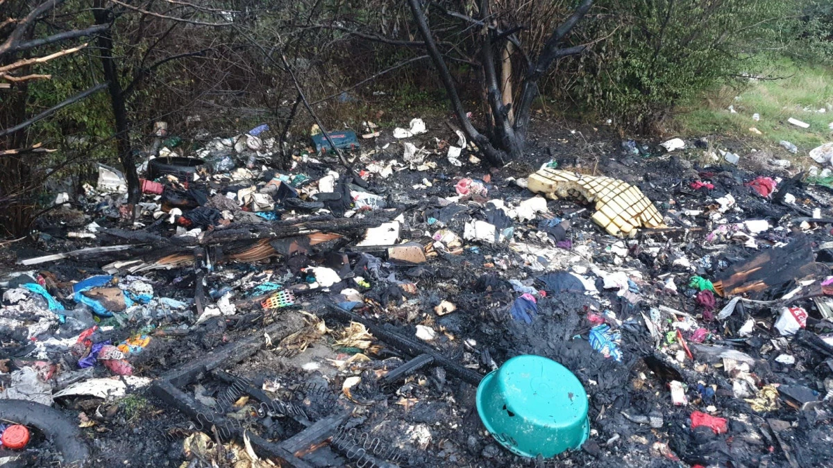 Incendiu pe strada Oituz, în municipiu