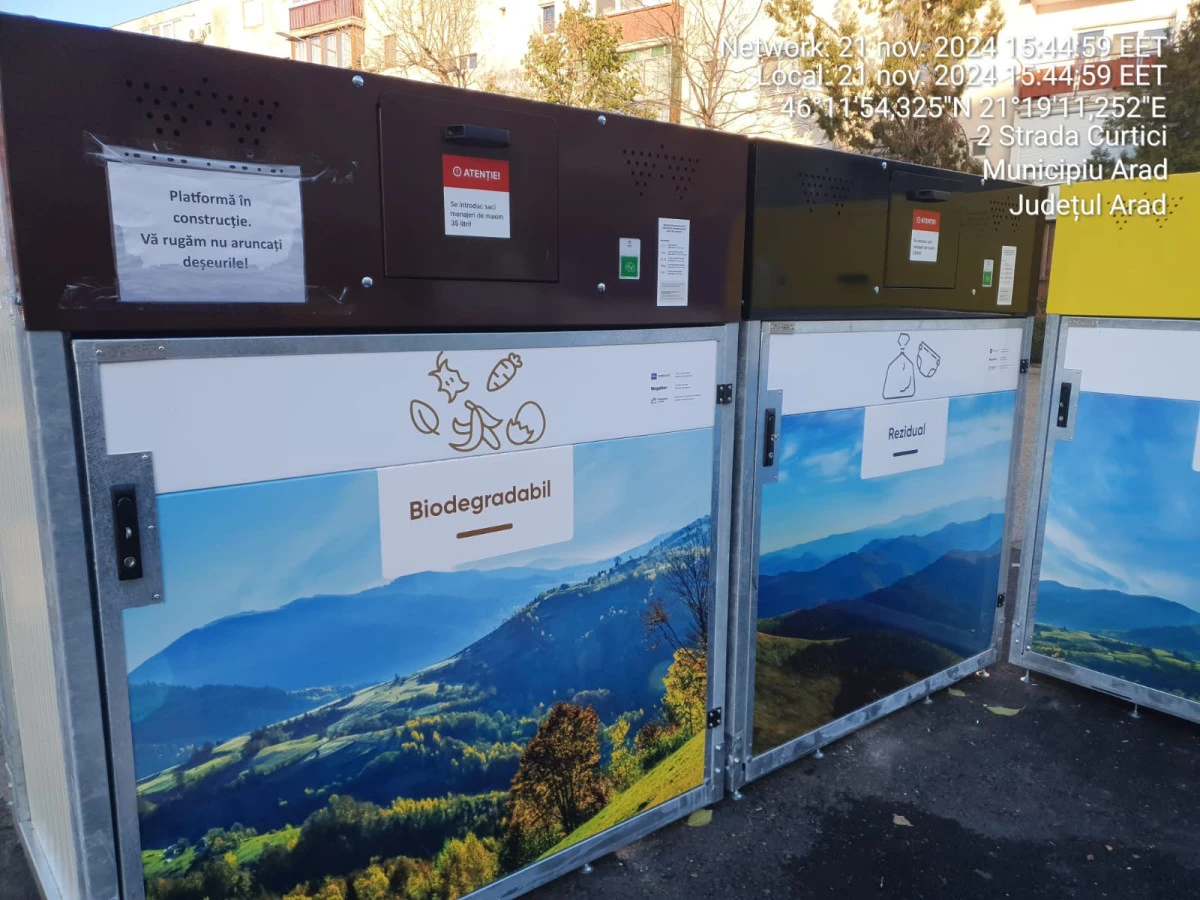 Începe distribuirea cartelelor pentru insulele ecologice digitalizate din zonele Calea Aurel Vlaicu și Calea 6 Vânători