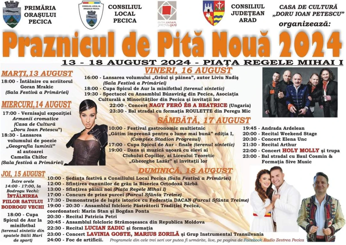 Începe Praznicul de Pită Nouă de la Pecica