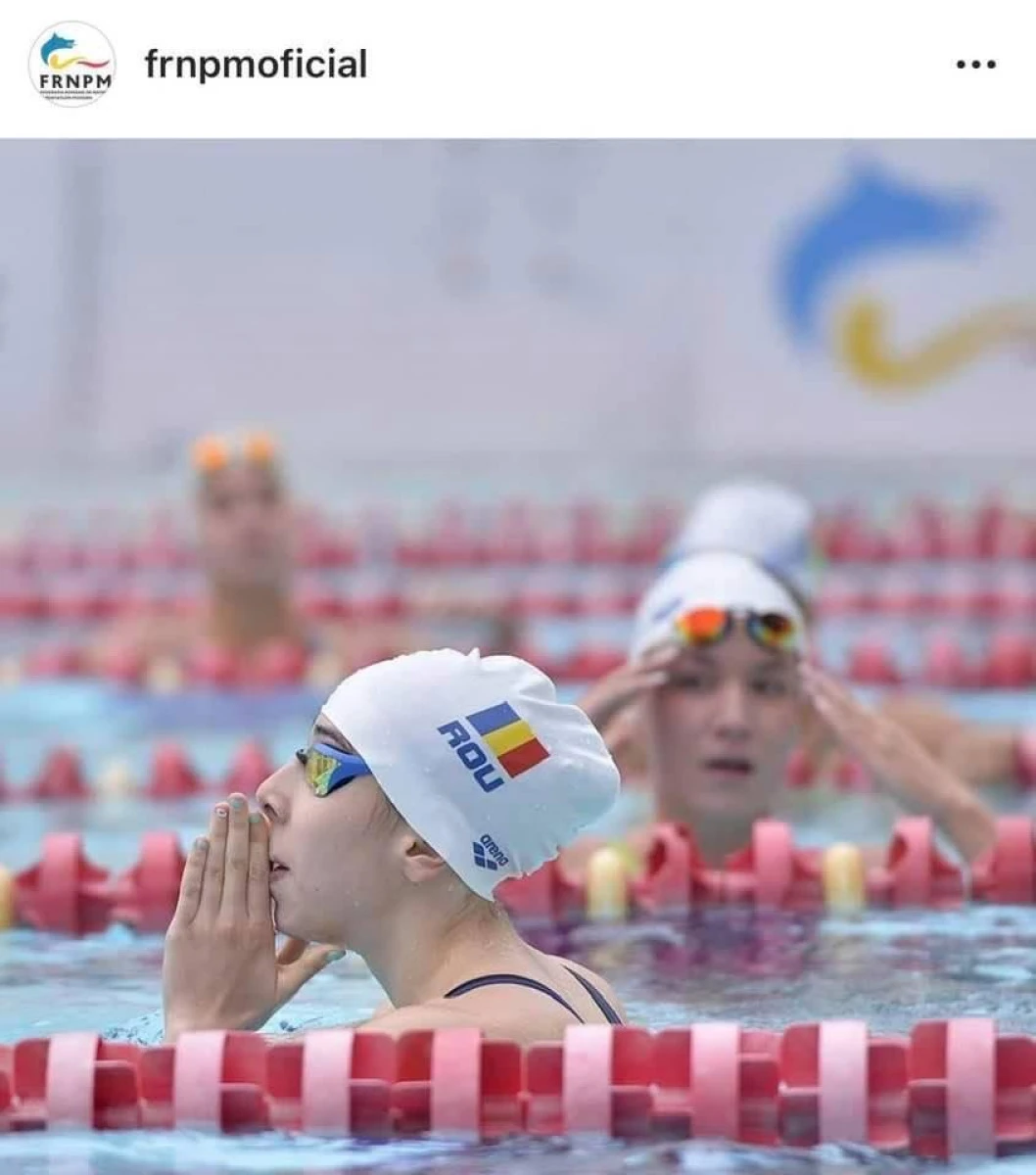 Înotătoarea Andreea Popescu, campioană naţională de tineret şi vicecampioană la seniori (FOTO)