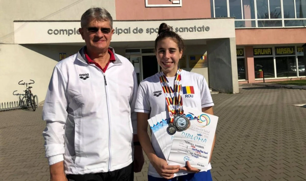 Înotătoarea Andreea Popescu şi-a făcut baremul pentru FOTE 2019!