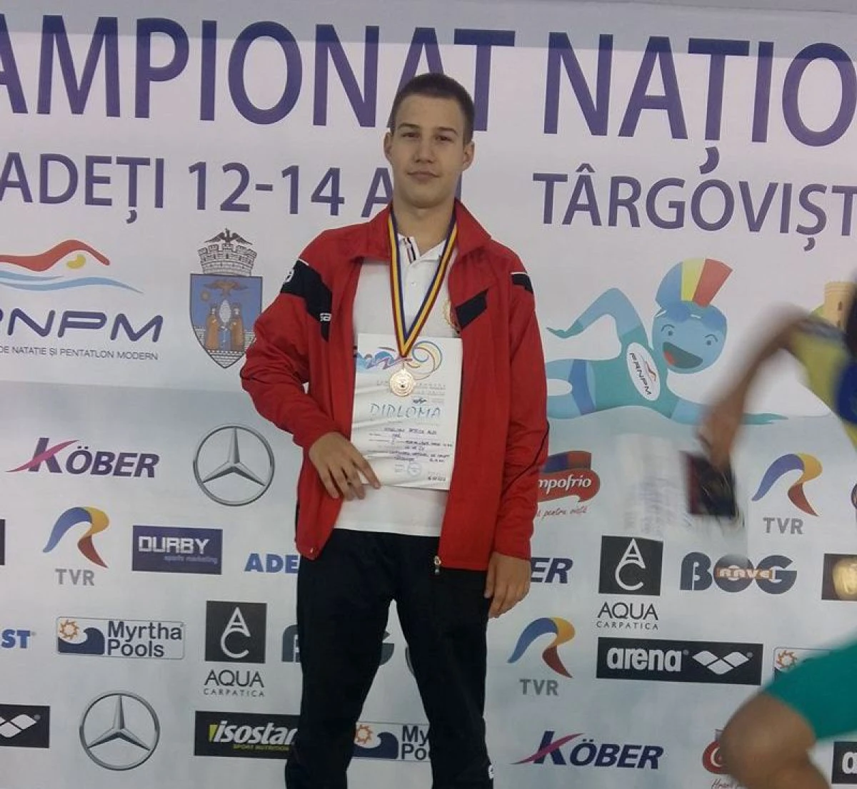 Înotător de la CSM Arad, dublu medaliat naţional