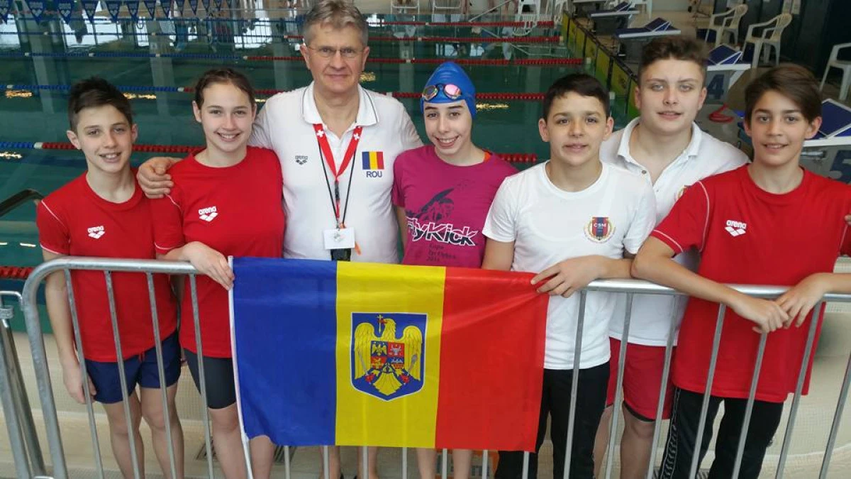 Înotătorii CSM-ului s-au remarcat la un concurs în Elveția