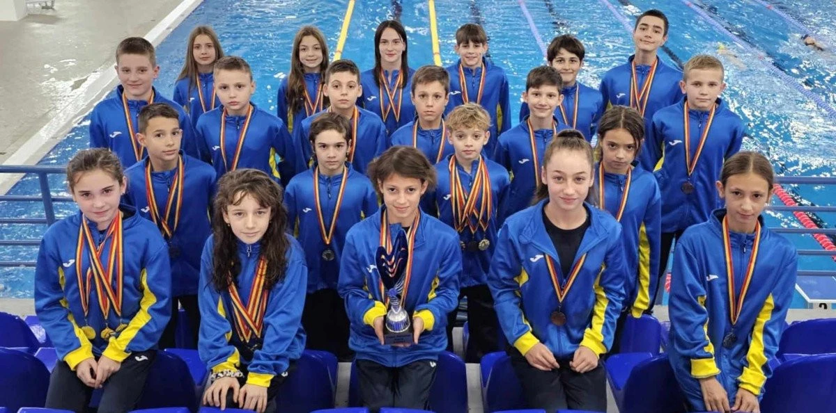 Înotătorii de la CSȘ Gloria Arad s-au remarcat la concursul interjudețean “Cupa Banatul”