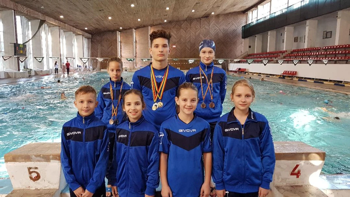 Înotătorii Gloriei s-au remarcat la „Cupa Banatul”
