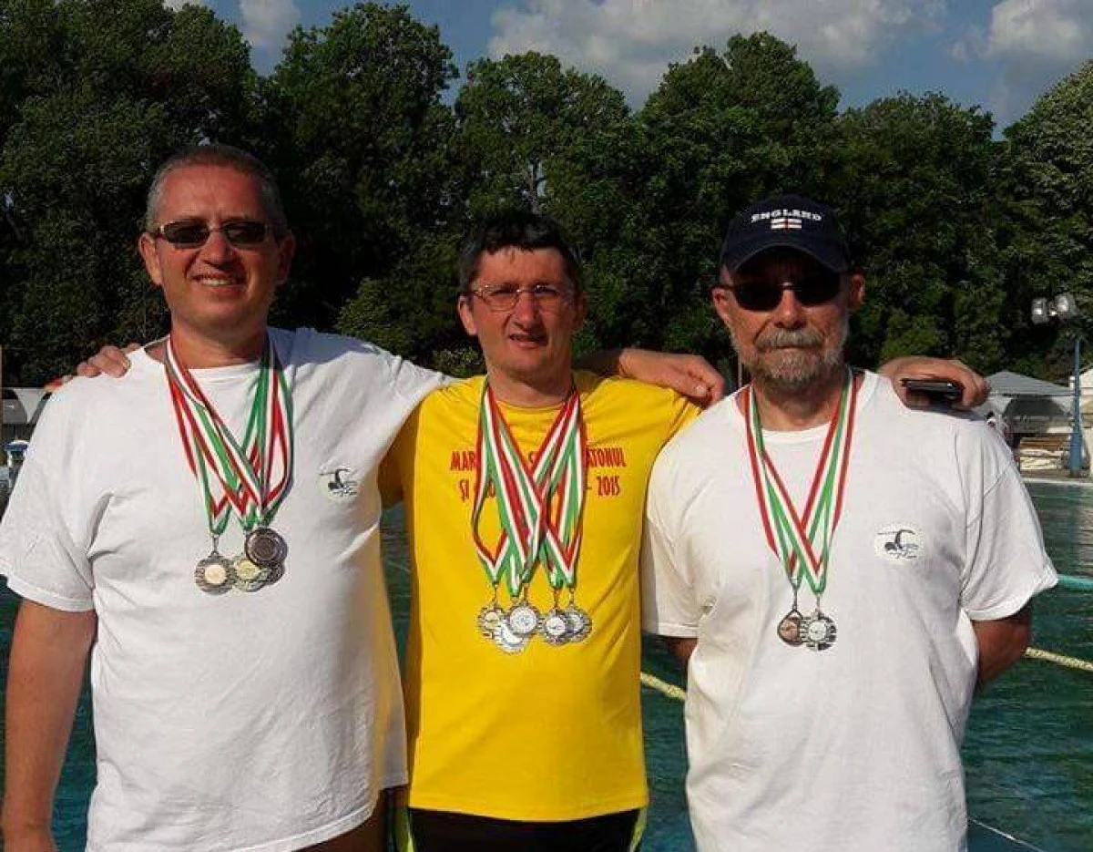 Înotătorii masters ai CSM-ului, medaliaţi în Ungaria