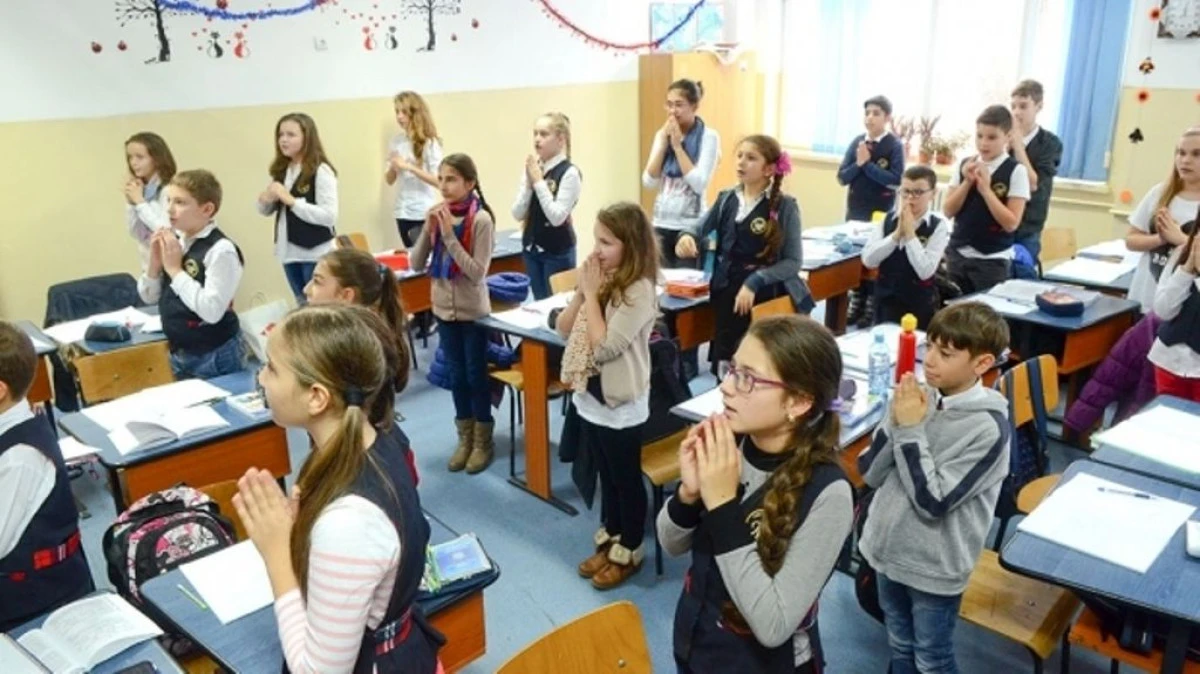 INSCRIEREA LA ORA DE RELIGIE SE VA PUTEA FACE LA INCEPUTUL FIECARUI CICLU SCOLAR