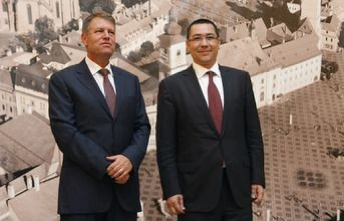 INTALNIRE IOHANNIS-PONTA, LUNI, LA PALATUL COTROCENI