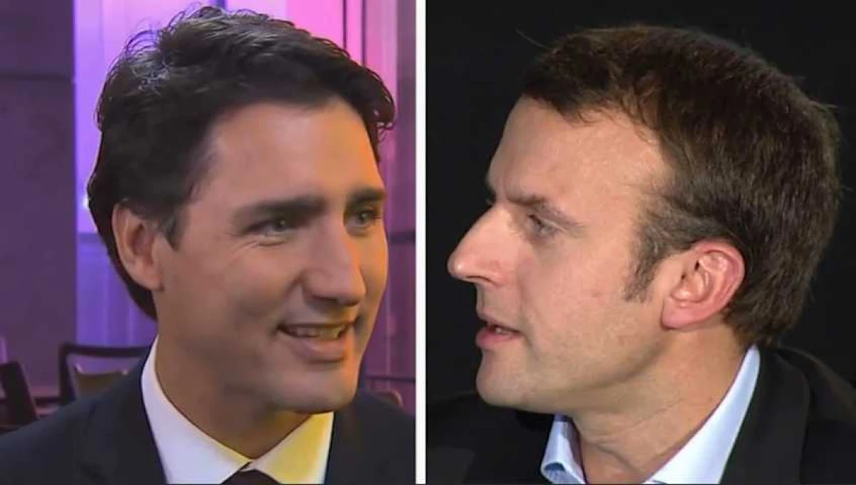 Întrebarea zilei pe internet. Cine este mai sexy dintre Macron și Trudeau?