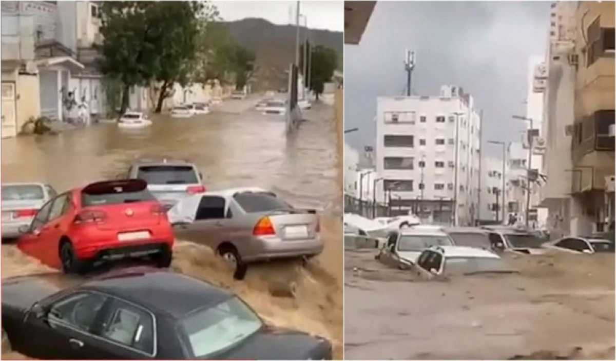 Inundaţii fără precedent în Arabia Saudită