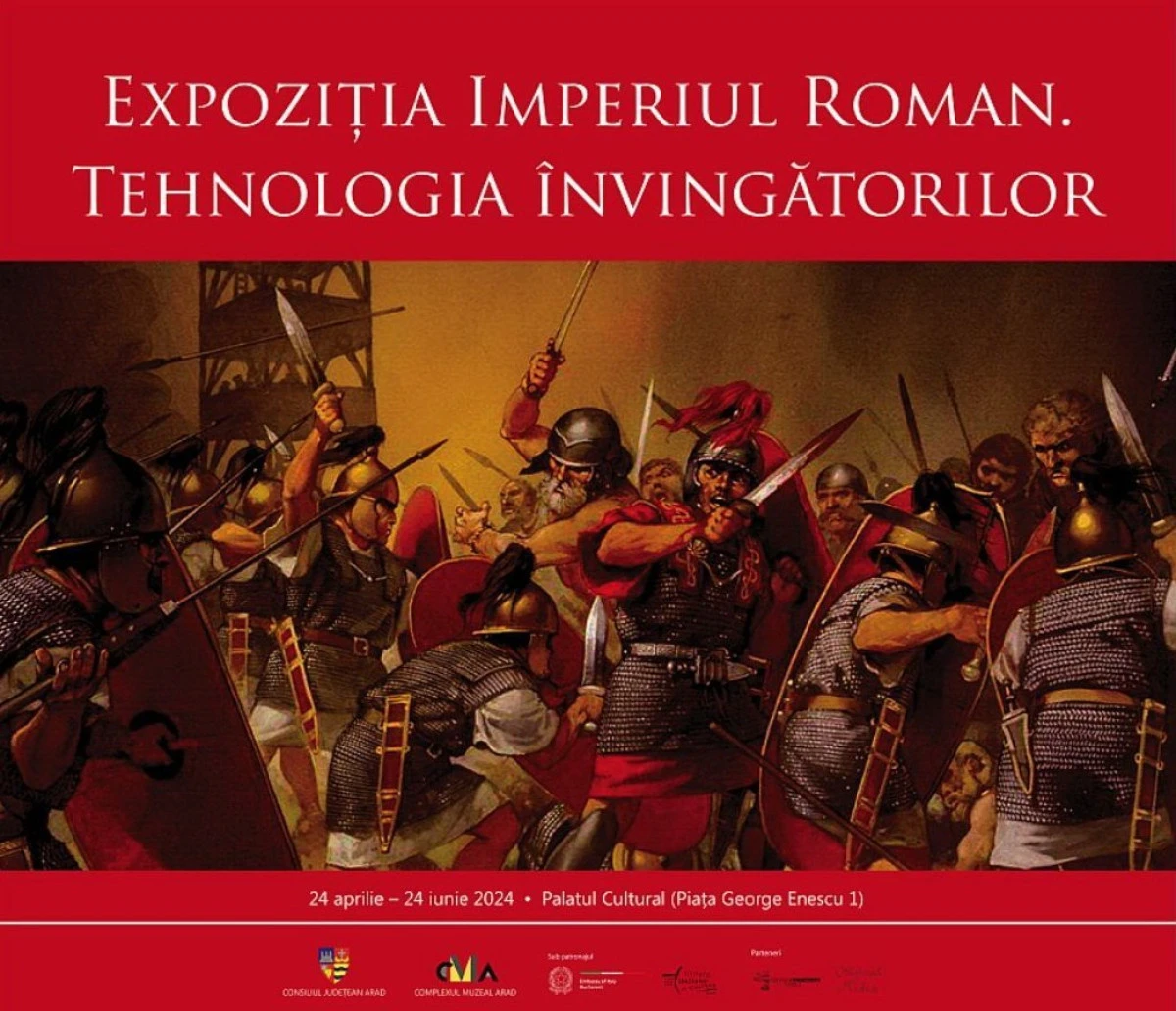 Invenţii din antichitate şi arme din Imperiul Roman, prezentate într-o expoziţie la muzeul arădean