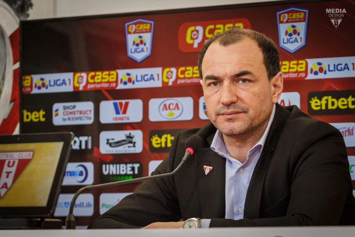 Ionuţ Badea, după victoria clară a UTA-ei: "Am riscat cu bună ştiinţă şi ne-a ieşit, sunt mulţumit"