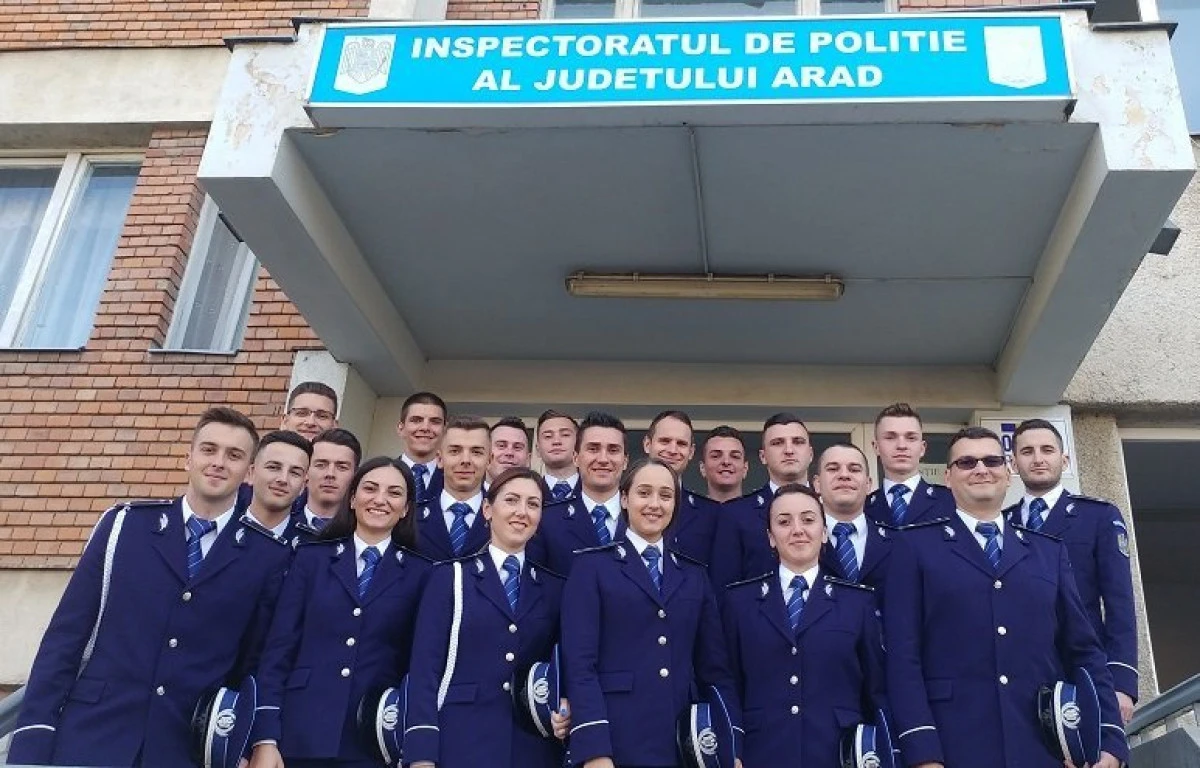 IPJ Arad are încă 20 de agenți de poliție