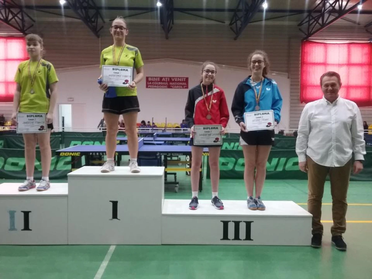 Irina Rus a cucerit bronzul naţional la tenis de masă