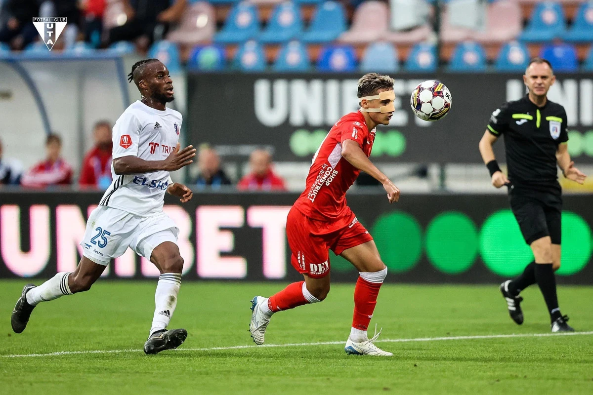 Isac a fost suspendat două etape și amendat drastic. Cine va fi fotbalistul Under al UTA-ei, cu FCSB?!