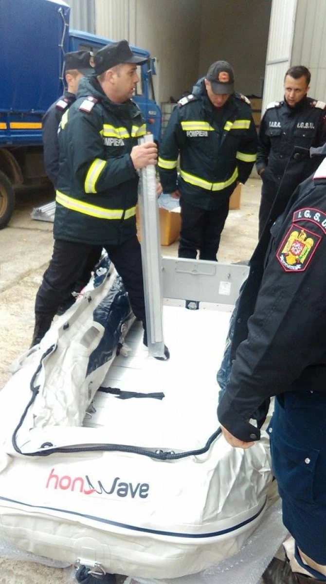 ISU ARAD ARE PATRU NOI AMBARCAȚIUNI CU MOTOR