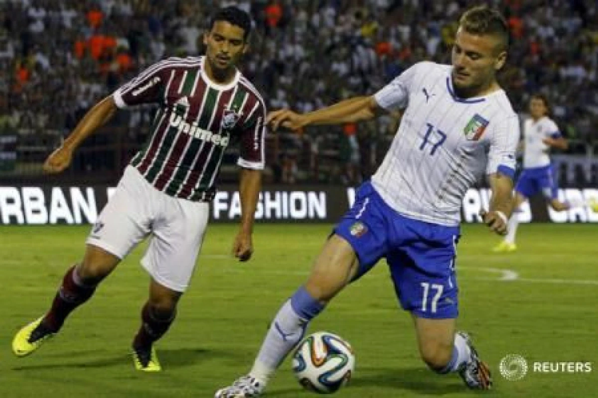 ITALIA A FACUT SPECTACOL CU FLUMINENSE, 5-3 PENTRU "SQUADRA AZZURRA"