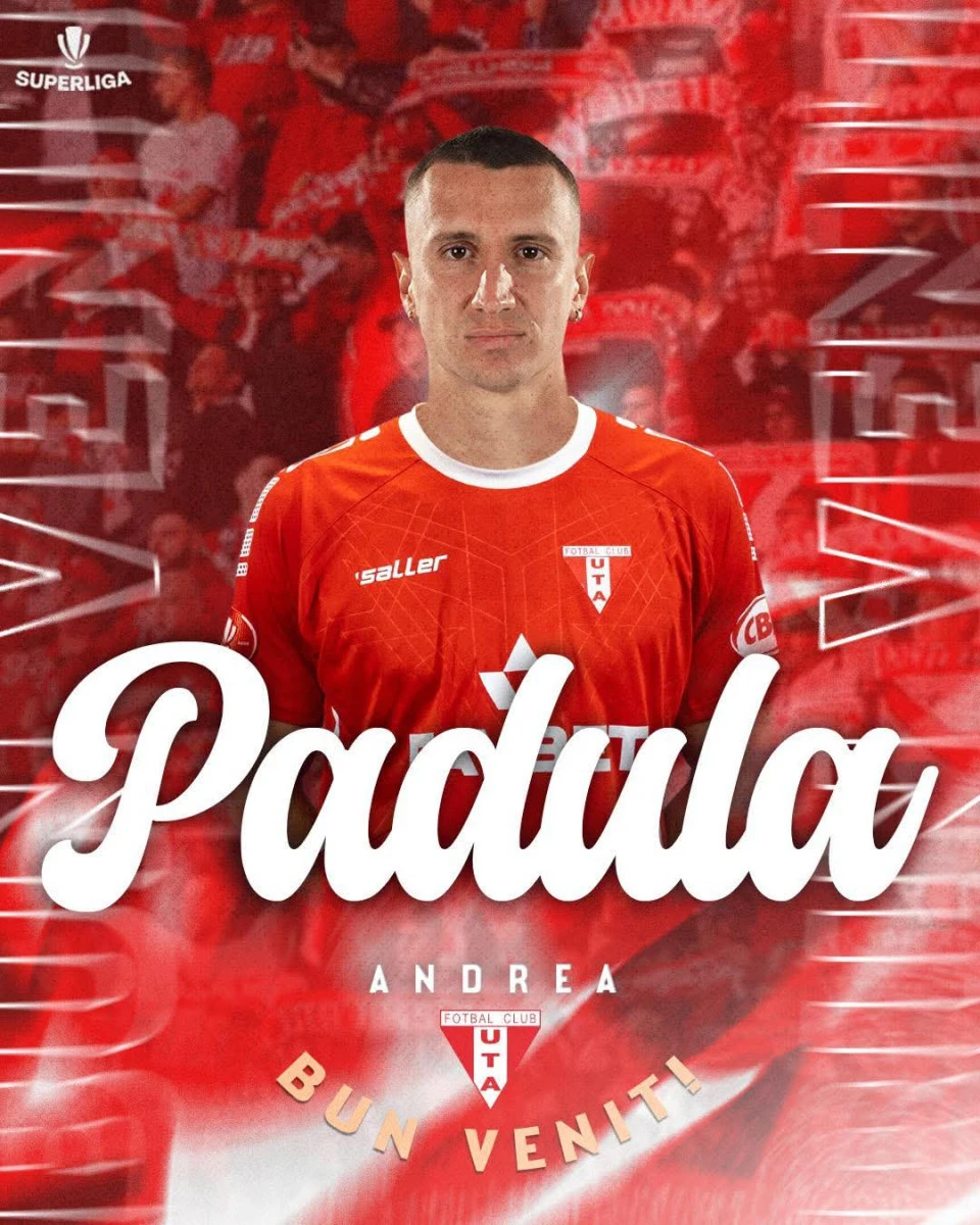 Italianul Andrea Padula este noul fotbalist al UTA-ei