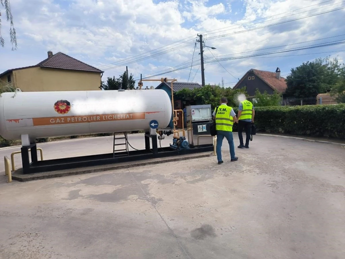 ITM Arad a demarat controale la stațiile de distribuție a carburanților auto de tip GPL