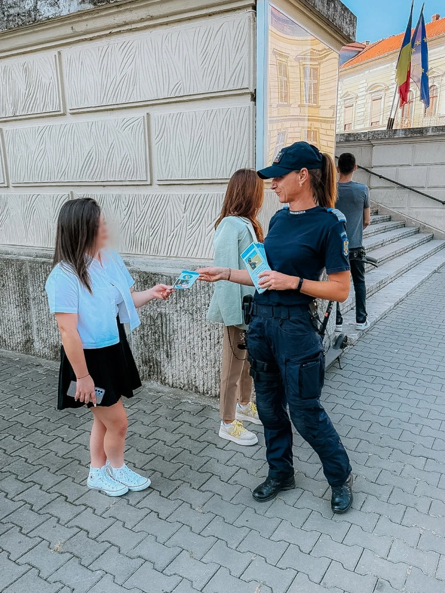 Jandarmeria Arad recrutează tineri care vor să urmeze o carieră militară