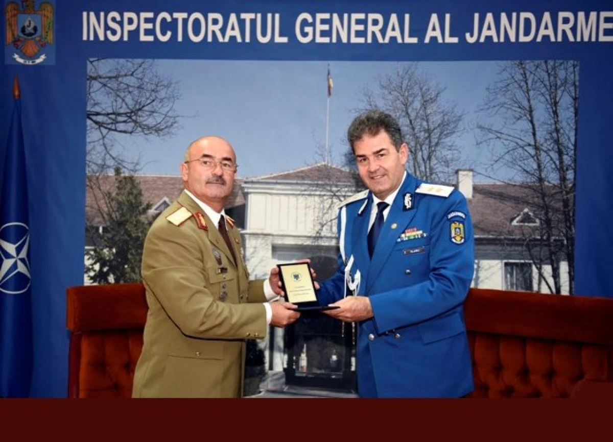 JANDARMERIA ROMANA SI STATUL MAJOR AL FORTELOR TERESTRE COOPEREAZA IN DOMENIUL FORMARII CONTINUE A PERSONALULUI