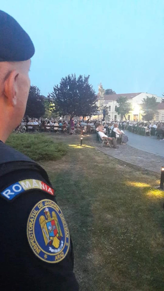 Jandarmii arădeni vor fi la datorie și de Sfânta Maria