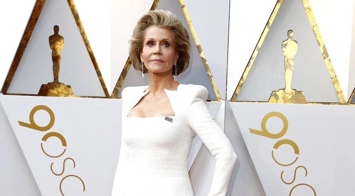 Jane Fonda, o apariție de neuitat la Oscar 2018