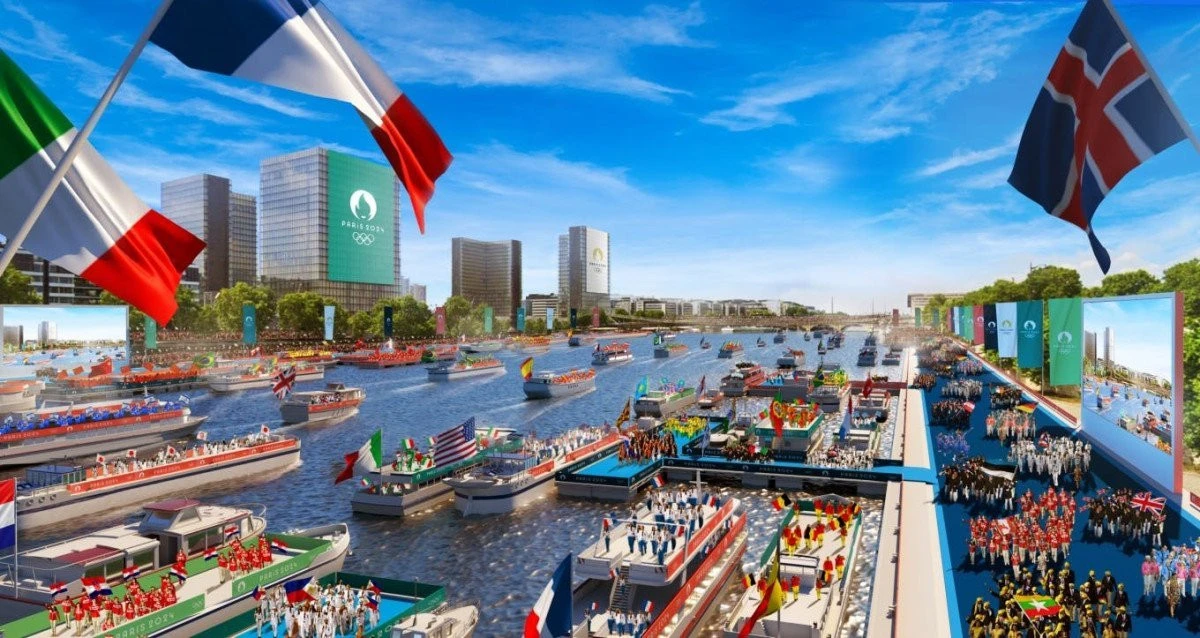 Jocurile Olimpice de la Paris vor fi deschise de o ceremonie grandioasă, pe fluviul Sena