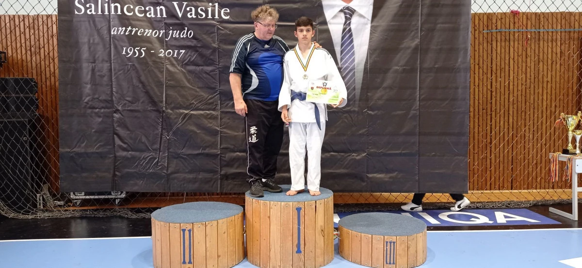 Judoka arădean Alin Tincu, medaliat cu aur la a 17-a ediţie a Cupei Nordului! (FOTO)