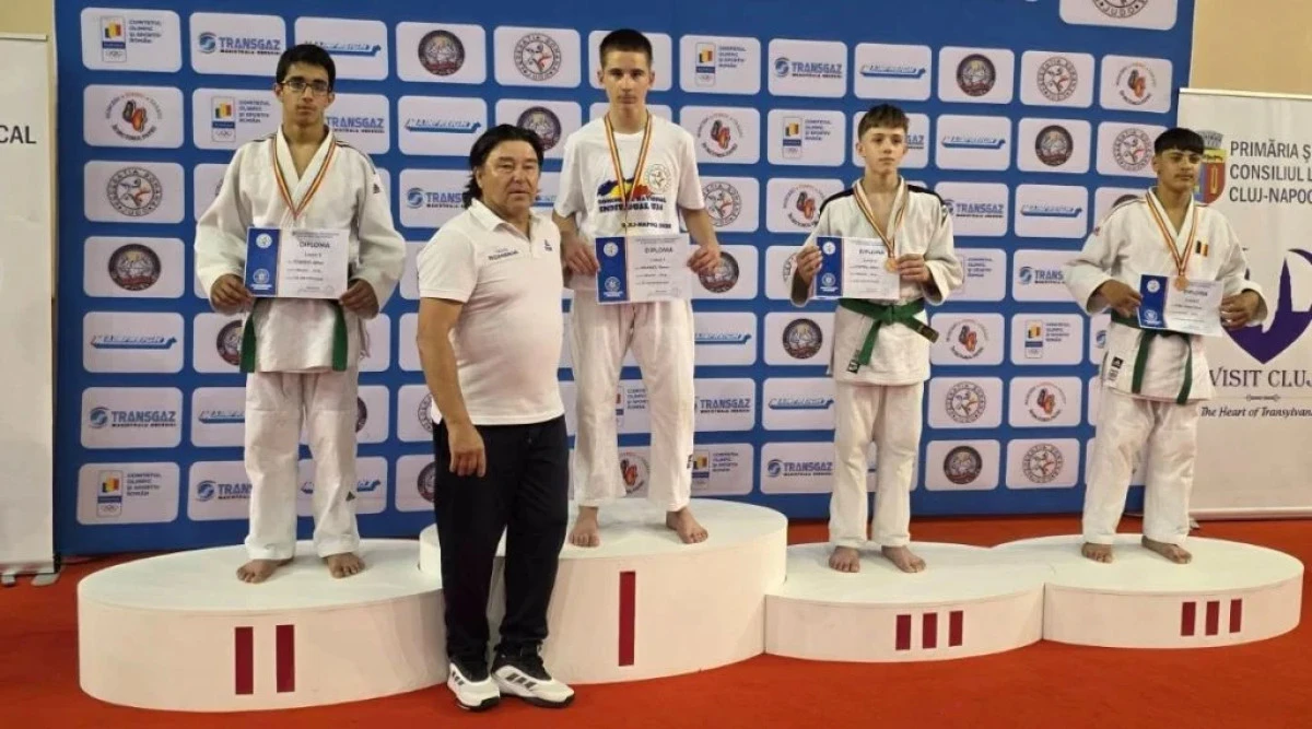 Judoka arădeni au luat medalii naționale pe tatami la categoriile sub 14 și 16 ani