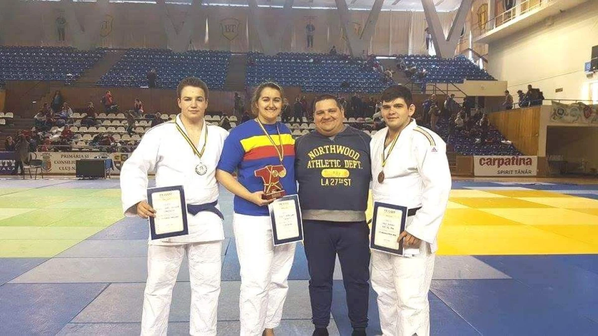JUDOKA ARADENI AU URCAT PE PODIUMUL NATIONAL LA FINALA SUB 21 DE ANI