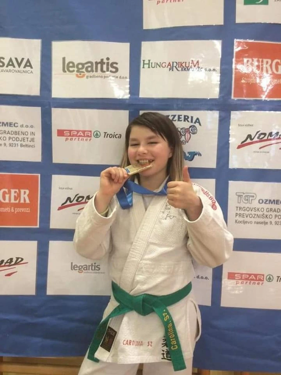 Judoka Carolina Szabo are un start lansat pe tatami