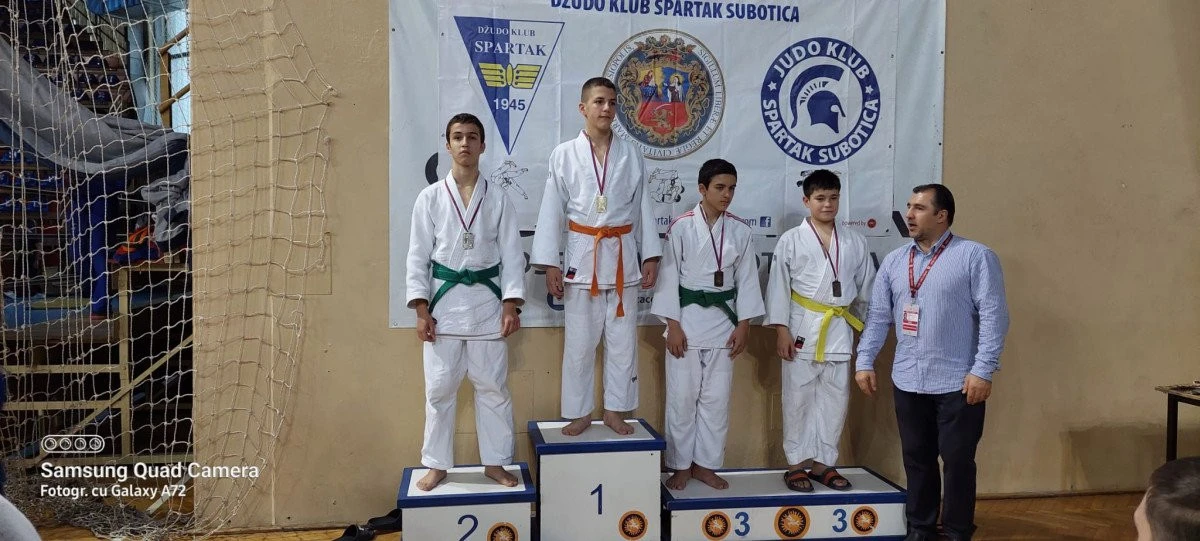 Judoka CSM-ului arădean, pe tatami la Subotica. Alin Tincu a urcat pe podium
