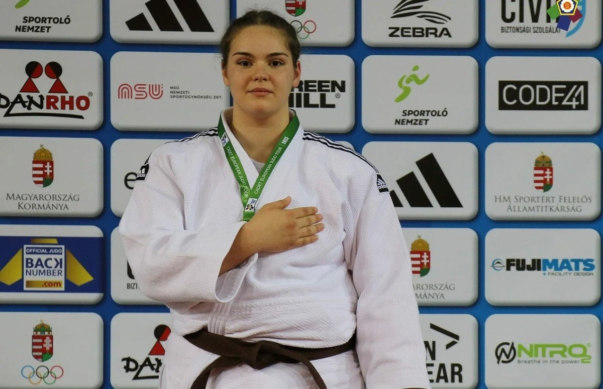 Judoka Daria Tudorache a luat bronzul național la categoria U23