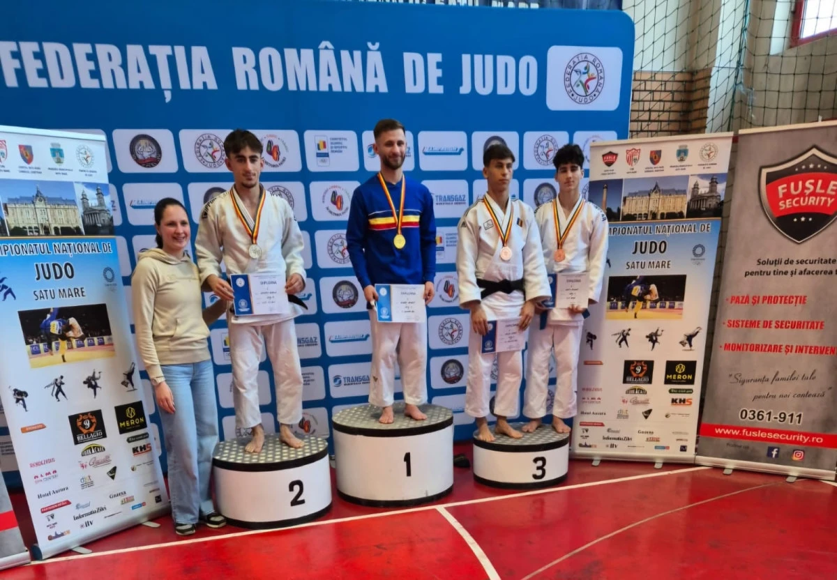 Judoka de la CSM Arad au obținut trei medalii de bronz la Naționalele de tineret (FOTO)