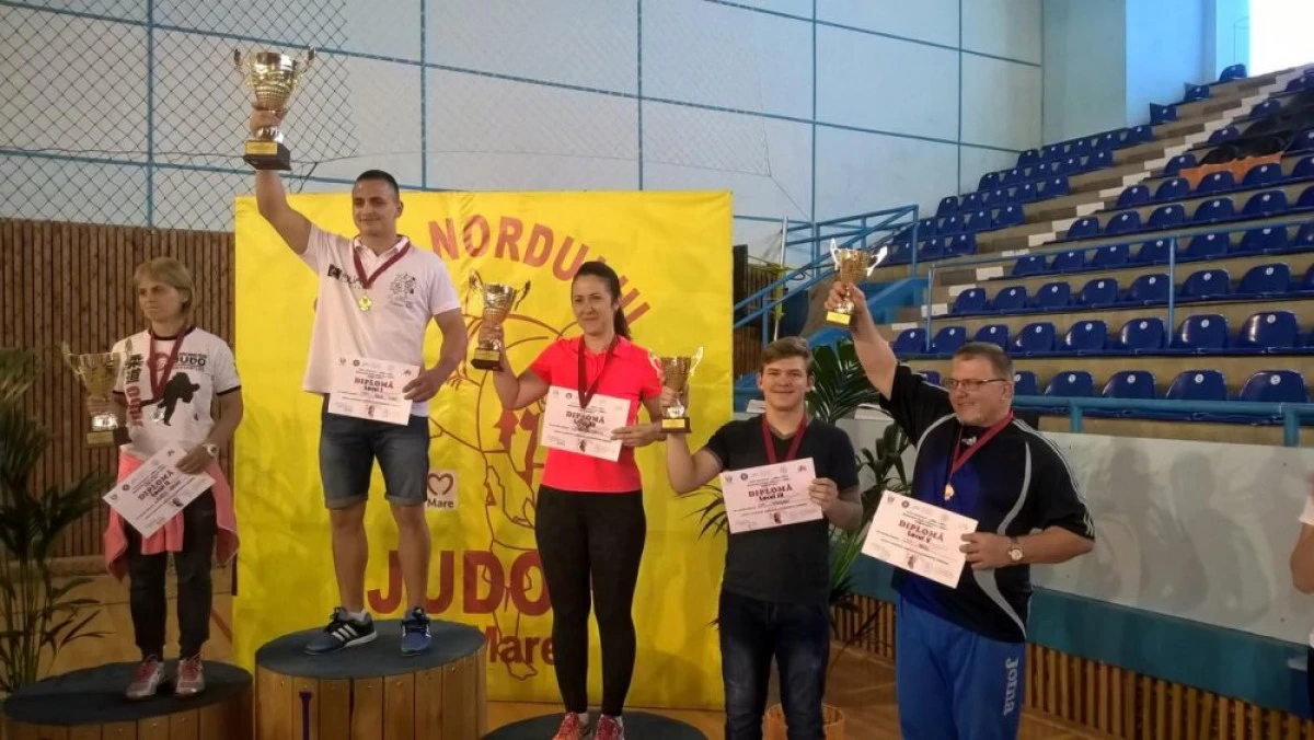 Judoka de la CSM Arad, pe podium la Cupa Nordului