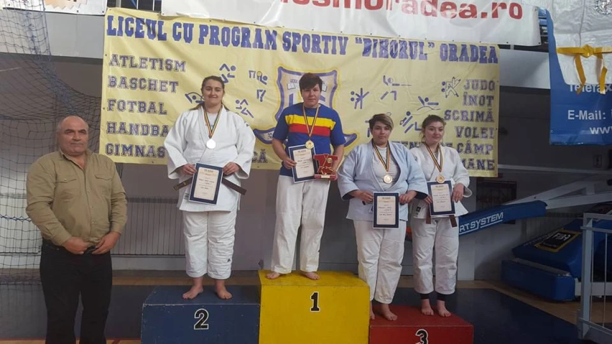 JUDOKA DIANA TOMUȚ A CUCERIT ARGINTUL NAȚIONAL LA TINERET
